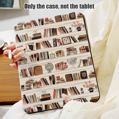 Book 1pc Flip Cover Desk Protective Case With Pen Slot, 720 Degree Rotating Stand, PU Leather Case With Auto Sleep/Wake Function, Compatible With Honor Pad 8/9/10, Honor GT 11.5inch/X7/X8A/X9/X8Pro/X9Pro/V9/V8 Pro, Matepad SE 11inch/Matepad 11 Inch 2023/2022 Model/MatePad 11.5 (2026), Redmi, OPPO, VIVO, Apple IPad 10th Generation/IPad 11 2025 (A16), Galaxy Tab A9 Plus/A11/A11 PLUS/S11