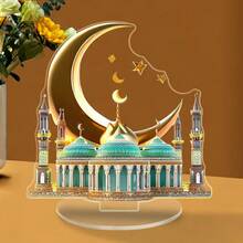 2D Over's New Acrylic Display Stand, Green Castle Display Stand Acrylic Display Stand. - 1PC - View 1