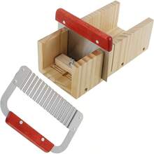 1pc Wooden Angled Soap Planer, Handmade Soap Edge Trimmer And DIY Candle Shaver, Multi-Functional Soap & Wax Mold Cutting Tool, Essential For Handmade Crafts - Apricot - View 16