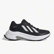 Adidas Unisex Versatile Breathable Casual Running Sneakers - Black and White - View 2