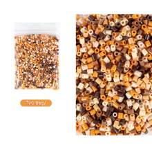 1100颗2.6毫米迷你熔珠像素拼图铁珠熔珠DIY高品质手工工艺品 - 拼豆豆 - 查看 11