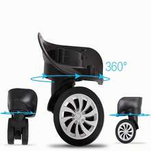 4-Piece Universal 360° Silent Replacement Suitcase Wheels | Durable Easy-Install Trolley Castors For Smooth, Quiet Travel - A - View 4