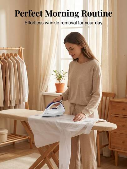  SOKANY SK-119 Ev Tipi Elektrikli Ütü, Elde Taşınabilir Buharlı Ütü, Öğrenci Seyahatleri İçin Mini Taşınabilir Tasarım, Çeşitli Giysiler İçin Uygun Seramik Taban, Sabit Sıcaklıkta Ütüleme, Giysilere Zarar Vermez, Ayarlanabilir Sıcaklık, Aşırı Isınma Koruması