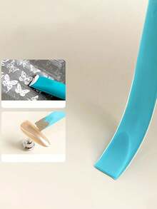 1pc Nail Art Printing Tool, Silicone Nail Art Stick, Essential For Nail Technicians, Pigment Mixing Stick, Resin Mixing, Handcraft, Handicraft - Multicolor - View 3