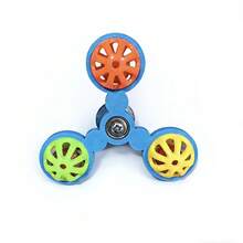 360°旋转鸟玩具，带铃铛和咀嚼球，互动笼内配件，适用于鹦鹉、玄凤鹦鹉、爱情鸟，可缓解无聊并提供精神刺激，配有金属螺丝。 - 彩色 - 查看 13