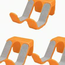 1/2/3pcs Orange Wall-Mounted Game Controller Holder, Durable ABS Material, Suitable For Xbox, Switch Game Controller Holder - Multicolor - View 9