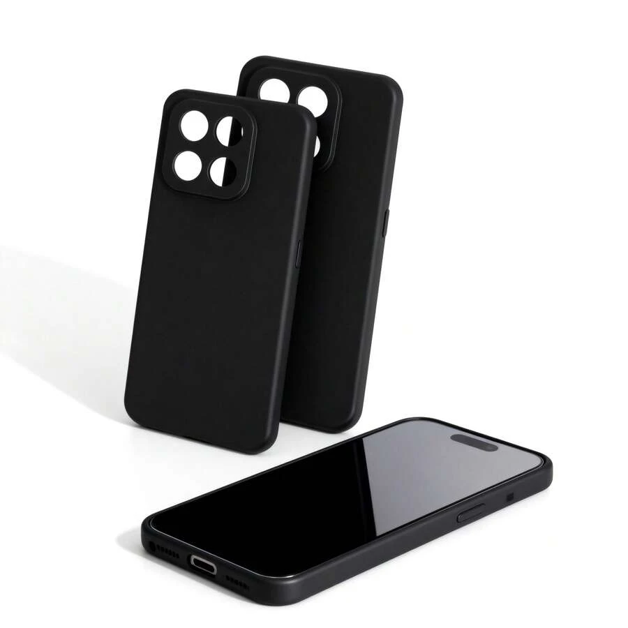 两款保护壳适用于各种型号的OPPO手机，包括ZTE OPPO Reno11A、OPPO Reno11、OPPO Reno6 5G、OPPO Reno5 F、OPPO A60、OPPO A57、OPPO A16e、OPPO A3 Pro（全球版）和OPPO F27。 - 黑色 - 查看 1