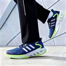 Adidas New Men's And Women's Breathable Mesh Jogging And Casual Sports Running Shoes - Blue/White - View 1