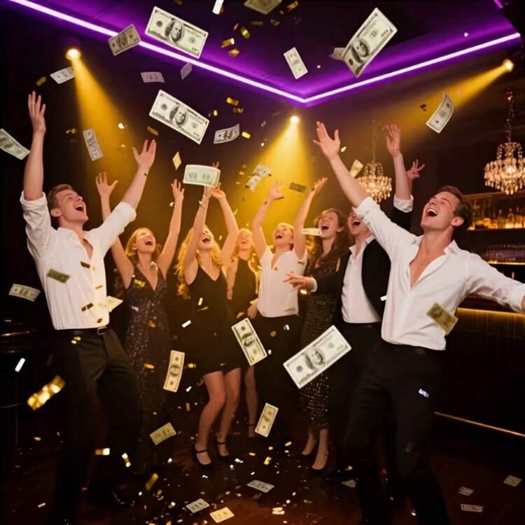 300pcs Small Size Prop US Dollar Banknotes, Atmosphere Enhancing Props, Replica Prop Currency, Size 11.5cm X 4.8cm, Durable Paper Material, Suitable For Home Decor, Parties, Birthdays, Christmas, Easter, New Year And Other Holiday Props - 300pcs In Multiple Colors - View 4