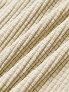 1件装毛绒可拆卸办公椅套，现代简约弹力办公椅套，适用于办公室、书房座椅 - 彩色 - 查看 6