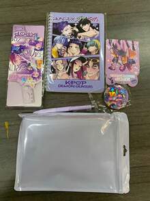 Eid K-POP Witch Hunting Girl Group Stationery Set, Practical School Supplies, Student Rewards, Birthday Gifts, Party Favors, Festival Essentials, Suitable For Various Parties And Events - Multicolor - View 8