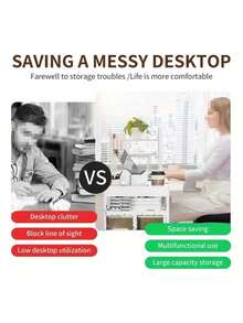 1 szt. Wózek do przechowywania na kółkach, biały/różowy, do domu/biura, regał wielopoziomowy, regał do przechowywania żywności, wielofunkcyjny, mobilny regał na książki z kółkami, odpowiedni do łazienki/biura/pralni/kuchni/wąskich przestrzeni, prezent świąteczny - A - Zobacz 9