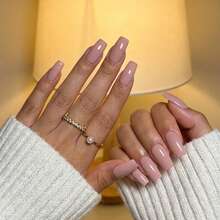 GMUME 16毫升裸粉色指甲油，编号007，法式美甲，伴娘美甲，日常佩戴，柔和肤色，需搭配底油和亮油使用，UV/LED可卸甲油 - 裸粉色 - 查看 9