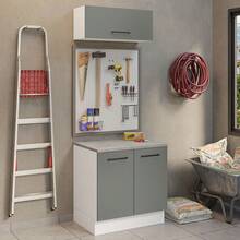 Kit Mueble Para Garaje Multiuso Madesa Agata 80cm BG 01 - Multicolor - Ver 2