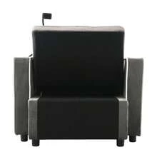 3-In-1 Extendable Sofa Bed – With Cup Holder And Phone Stand, Sofa Bed, Convertible Armchair, Ideal For Small Spaces, 83 X 167 X 76 Cm - Dark Gray - View 11