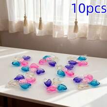 全新心形蜜桃香氛柔顺洁净五腔洗衣凝珠，多功能浓缩洗衣珠，居家必备，适用于洗衣机 - 液體 - 查看 12