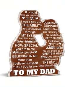 1pc Personalized Acrylic Photo Frame, Elegant Desktop Decor, Suitable For Office And Home, Birthday And Christmas Customized Gift, Modern Decoration Office Desk Accessories Desk Accessories Office Supplies Office Decor - Rectangle - View 2