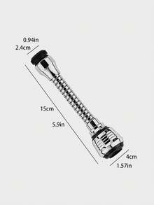 1pc 360° Rotating Kitchen Faucet Sprayer Head, RV Sink Extender, Anti-Splash Design, Water-Saving, Polished Surface, RV Interior Accessory - Multicolor - View 11