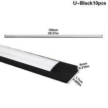 1-Meter Long LED Line Light Aluminum Groove, Home Decoration, Can Be Cut And DIY By Oneself - Multicolor - View 8