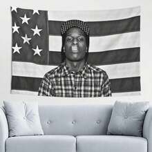 1pc Asap Rocky Wall-Mounted Picture Frame, Home Decoration, Bedroom, Living Room, Dormitory Decoration, Unique Gift Idea - Colorful - View 8