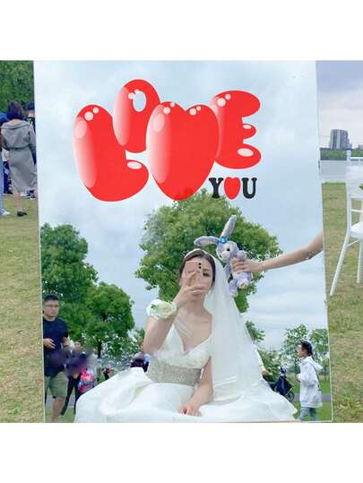 Calcomanías sin adhesivo resistentes al agua y removibles para decoración de ventanas de tiendas de flores, ropa y joyería en el Día de San Valentín