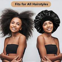 Sleeping Cap, Hair Care, Anti Messy Hair, Dust-Proof Wide Brimmed Hat, Elastic Hair Cover, Toe Cap - Basic model - View 2