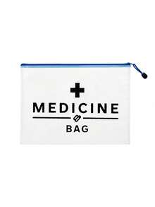 Medical Bag Pattern Mesh Cosmetic Bag, Portable Storage Pouch, Makeup Bag, Skincare Bag, Travel Essentials, Dorm Supplies, Bridal Party Gift, Large Capacity Transparent Nylon Zipper Makeup Bag - Lightweight, Medicine Storage Bag, Bathroom Storage Bag, Jewelry Storage Bag, Lip Gloss And Cosmetics Storage Bag, Perfect Gift And Souvenir For Birthday, Holiday, Party, Wedding (Bridesmaid), Valentine's Day And Ramadan - Multicolor - View 16