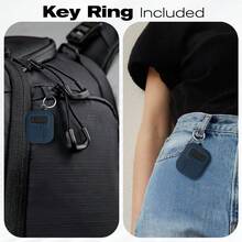 Vena For AirPods 4 Case Cover Dual Layer, With Auto Open Lock Compatible With AirPods Gen 4 4th Generation, Supports Wireless Charging, Blue - 藍色 - 查看 2