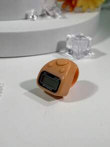 1pc Multi-Color Ring Tally Counter, 0-99999 Counting, Comfortable Touch, Unisex Minimalist Daily Style, Portable Counter For Praying, Chanting, Warehousing, Customer Flow Control, Golf And Other Counting Purposes - Multicolor - View 7