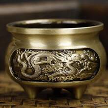Alloy Mini Incense Burner, Copper Incense Holder, Xuande Incense Burner, Stick Incense Holder, Home Sandalwood Burner, Premium Copper Burner - Mini Incense Burner - View 8