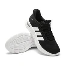 Adidas Walking Shoes, Unisex Slip-On Style, New Spring 2026 Casual Commuter Shoes. - Black/White - View 5