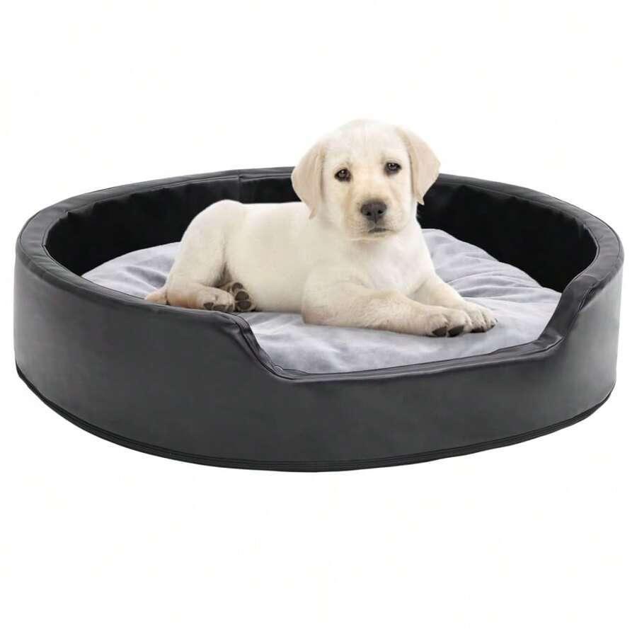 vidaXL Canapé pour animal de compagnie - Noir - Voir 1