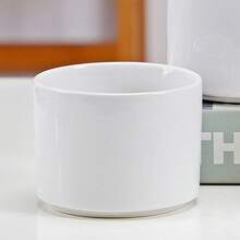 Ceramic Garden Planter Pots Ceramic Plant Pots With Drainage Holes Design For Windowsills Shelves Gardens And Patios - A - View 10