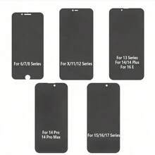 2 Packs 9H Hardness Anti-Peep Screen Mobile Phone Screen Protector Tempered Film To Protect Privacy,Compatible With Apple Phone X/Xs/XS Max,11/11pro/11 Pro Max,12mini/12/12 Pro/12 Pro Max,13/13mini/13 Pro/13 Pro Max,14/14 Plus/14 Pro/14 Pro Max,15/15Plus/15Pro/15Promax/16/16 Plus/16 Pro/16 Pro Max - 2pcs - View 8