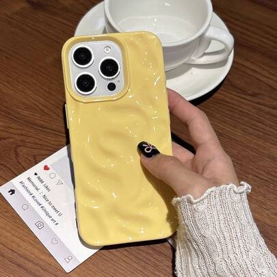 1个创意陨石纹理手机壳，兼容 11 12 13 14 15 16 17系列，适合作为礼物送给家人、朋友，以及各种节日礼物。