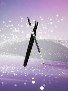 This 600-Piece D-Shaped Curled And Voluminous False Eyelash Set Includes A Beginner-Friendly Eyelash Tutorial, Thick And Voluminous DIY Segmented False Eyelashes, And Comes With Glue, Glue Remover, Tweezers, And An Eyelash Brush. - Multicolor - View 16