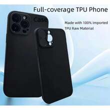 Two Black Matte Material Phone Cases, Suitable For Various Models Of Transsion Phones, Such As Spark Go 2025, Spark 10C, Spark 8C, Camon 20 Pro, Camon 19/ Camon 19 Pro 4G/Camon 19 Pro 5G, Infinix Hot 40i, Infinix Hot 30 Play/NFC Hot 30 Play, Infinix Hot 11, Etc. - Black - View 2