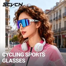 SCVCN骑行眼镜、旅行摄影、露营配件、派对用品、户外运动、男女骑行眼镜、山地自行车、骑行眼镜、钓鱼、驾驶眼镜 - 彩色 - 查看 5