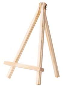 Tabletop Mini Easel Wooden Sketch Folding Easel, Oil Painting Frame Display Multi-Function Portable Painting Board, Paint Brush Cleaner, Palette, Palette Cup, Plum Blossom Palette, Acrylic Watercolor Gouache Palette, Paper Eraser Brush Art Supplies Student Full Set - One Size - View 13