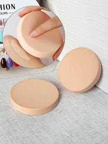 Dual-Use Cleaning Sponge, Manicure & Pedicure Care Cleaning Pad, Makeup Sponge Applicator, Powder Puff, Large Body Puff - Multicolor - View 1