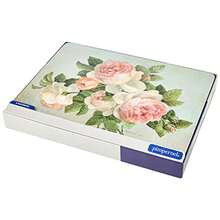 Pimpernel Antique Roses Placemats Set Of 6 - Multicoloured - View 4