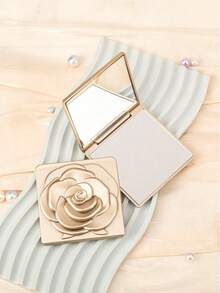 This Exquisite Square Folding Makeup Mirror With A Rose Pattern And 2x Magnification High-Definition Glass Is The Perfect Gift For A Beloved Mother, Aunt, Grandmother, Daughter, Niece, Sister, Bride, And Bridesmaid. Ideal For Holidays, Birthdays, Weddings, Mother's Day, And Valentine's Day. A Mini Mirror, A Pocket-Sized Vanity Mirror, Perfect For The Living Room Or Bedroom.,Cheap,Valentine's Day,Cheap Items,Travel,Travel Essential,Room Decor,Valentine's Gift,Cheap Stuff,Room,1 Dollar Items,Vacation Essentials,Gifts For Women,Bedroom,Valentine,99 Cent - 彩色 - 查看 6