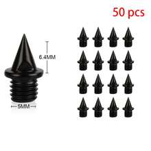 100/50pcs Stainless Steel Track And Cross Country Spikes, Replacement Spikes With Wrench Suitable For Sprint Running Shoes - Multicolor - View 13