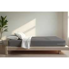 Double Gel Knit Mattress Cover With Zipper - 藏蓝色 - 查看 4