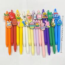 Bulk Easter Gel Pens With Rabbit Design, Great For Gift Baskets, Egg Crafts And Easter Supplies. These Retractable Black Ink Ballpoint Pens Make Excellent Gifts For Teachers, Students And Office Essentials - Sets - View 7