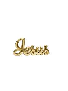 Decorative Porcelain Ornament With Word Design For Interior Decoration - Jesus - View 7