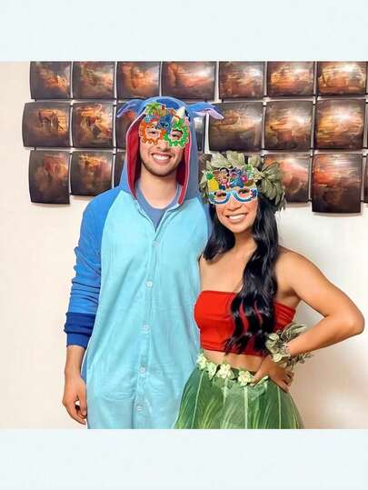 Paper Glasses Photo Props, Party Atmosphere Companion, Themed Birthday Party Decorations, Suitable For Various Occasions