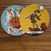 全新星空塔罗牌套装（1盒），适合塔罗初学者的占卜工具，占卜卡，占卜礼物，灵性礼物，高端塔罗牌套装，附带说明书，400克塔罗牌，星空塔罗牌，占星塔罗牌，塔罗牌解读套装 - 塔羅牌 - 查看 8