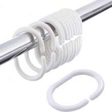 1pc Mediterranean Shower Curtain Suitable For Bath & Shower - Rustic Stone Cave With Turquoise Ocean View, Bougainvillea & Shutters, Machine-Washable Fabric, 12 Hooks Included, Fits Tubs, Mediterranean Bath Decor 66x72 Inches HSY - A - Xem 7