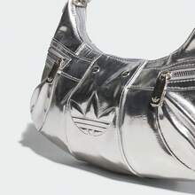 Adidas Nike Hip Pack Zippered Chest Bag/Crossbody Bag, Unisex, Couple Style, Navy Blue - Silver - View 5